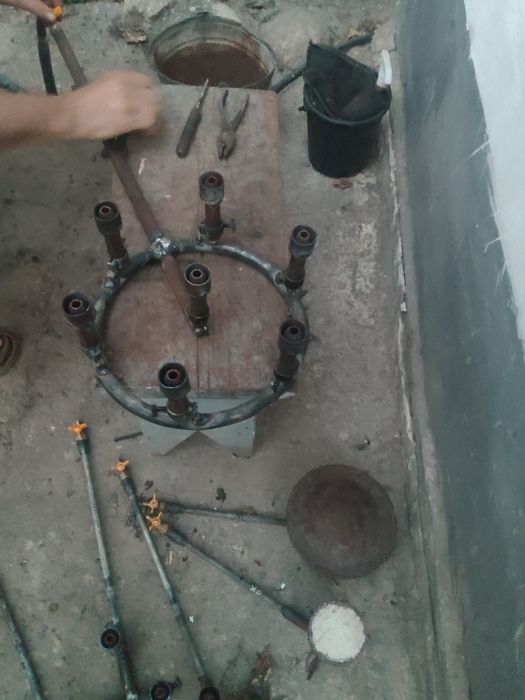 Gaz gorelka 40litr dan 200litr gacha