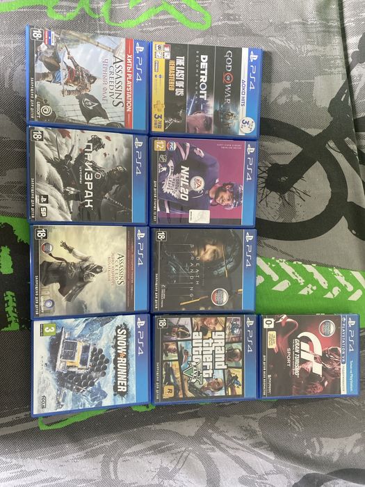 Продам игры на пс 4