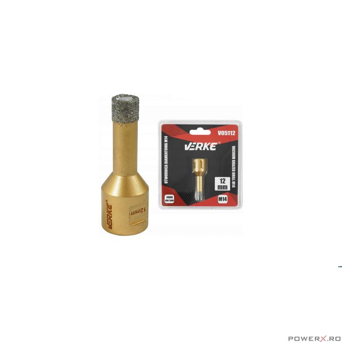 Carota diamantata pentru placi ceramice, marmura, piatra naturala,