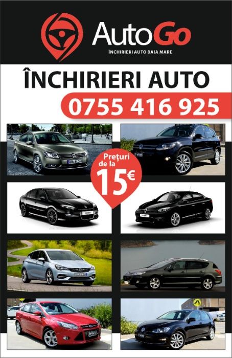 Rent a car / Inchirieri auto Maramures
