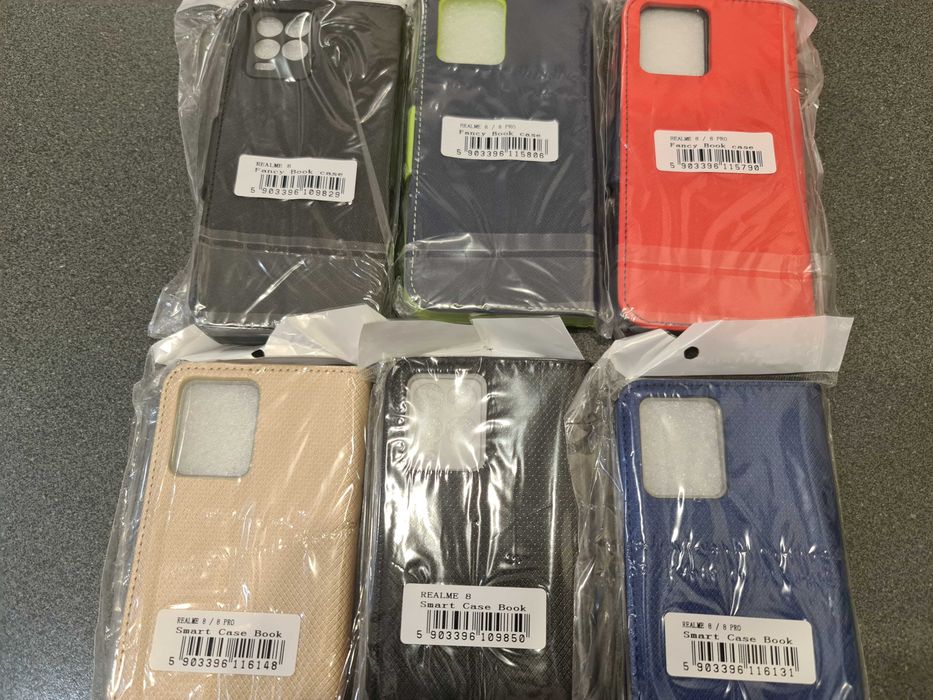 Realme 8/8 Pro, 8 5G,8i,Realme 6/6S,6 Pro,7,7 Pro,C21Y/C25Y,C11 тефтер