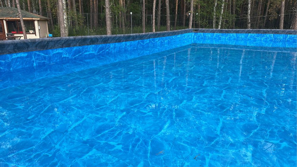 Продам бассейн каркасный, размер 5*10 м
