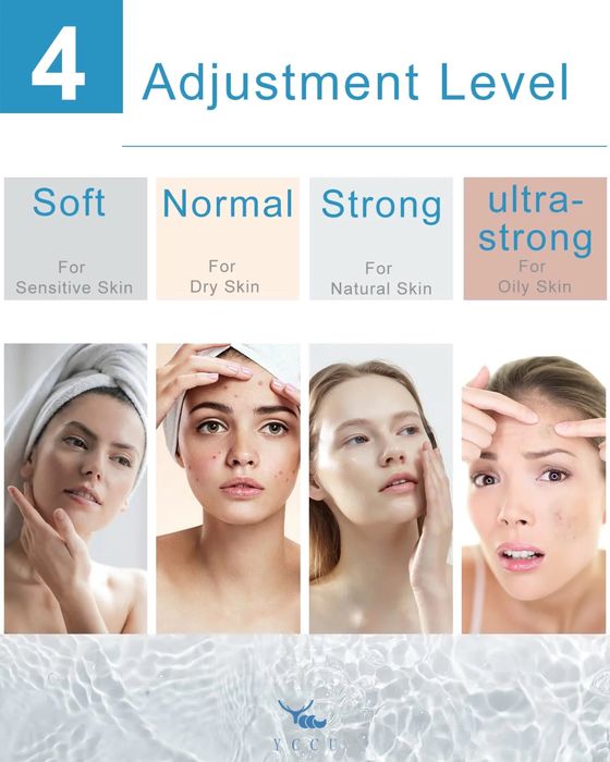 Електрически уред за почистване на черни точки + комплект инструменти