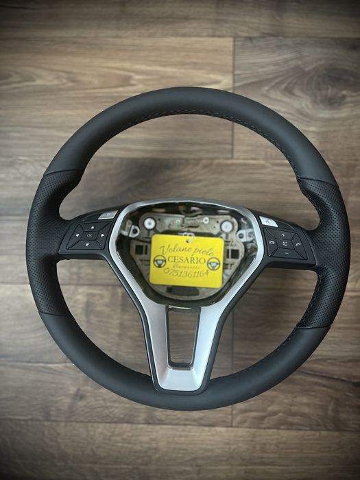 Volan piele Nappa naturală Mercedes C-Class cu padele W204 2007-2015