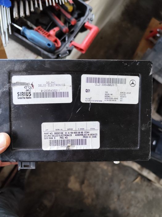 Сателитен модул и комуникационен модул Mercedes ML W164