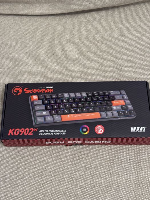 Tastatura RGB wireless