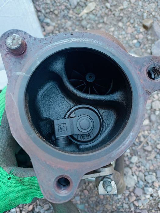 Турбина в нормальном состоянии