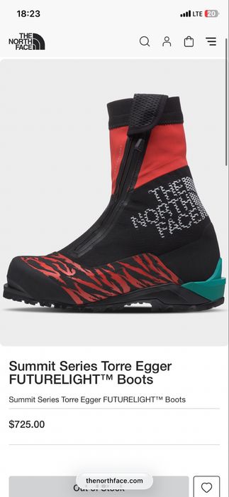 Чисто нови обувки The North Face Torre Egger