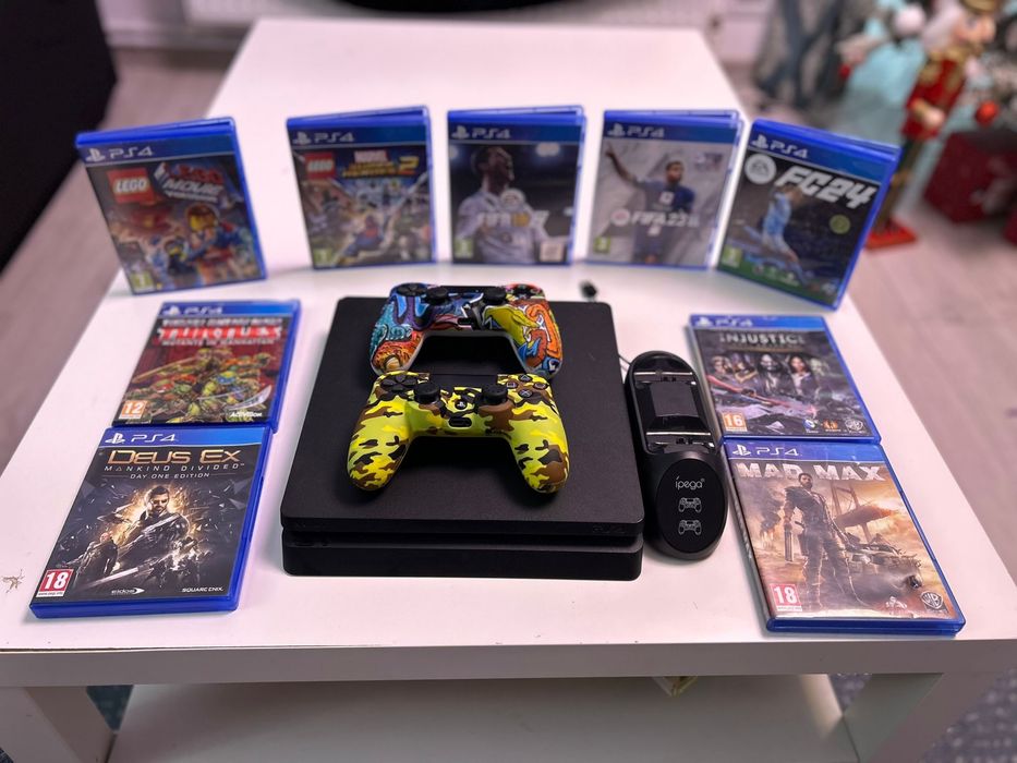 Playstation 4, console, incarcator