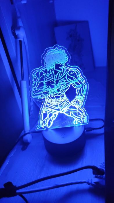 3D аниме лампа Баки