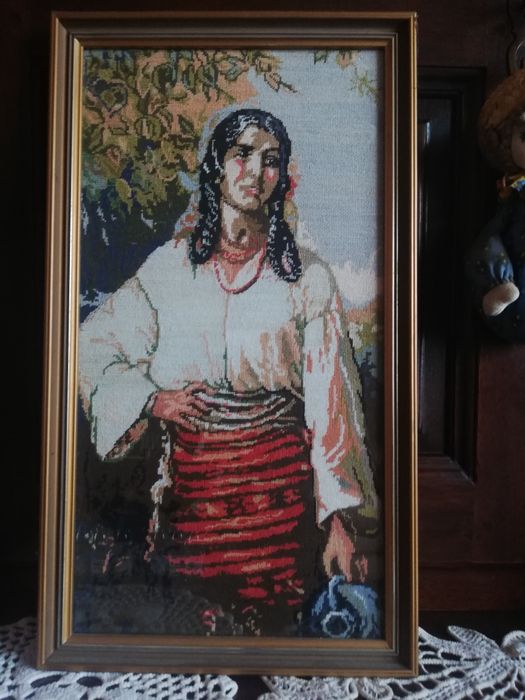 Goblen Theodor Aman- Țiganca