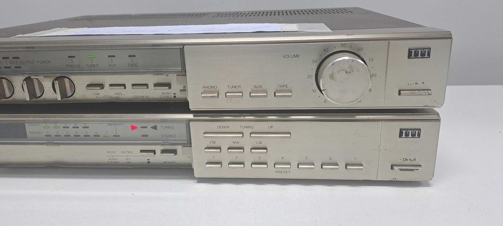 ITT HiFi 9041 Amplificator Defect Statie Tuner Radio 9061 Linie Piese