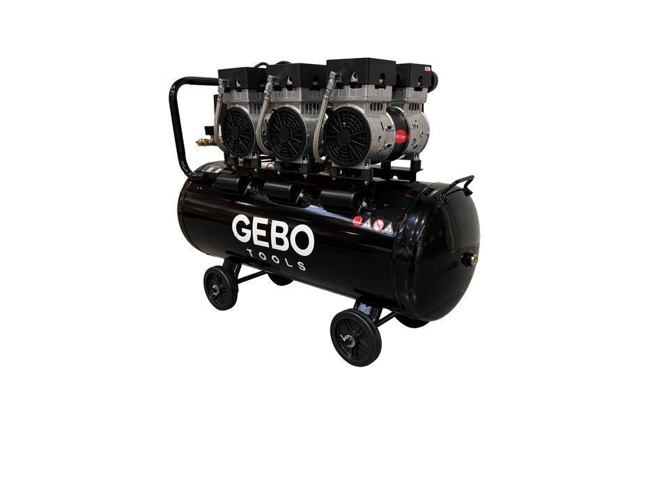 Compresor silentios 70l m2 gebo tools
