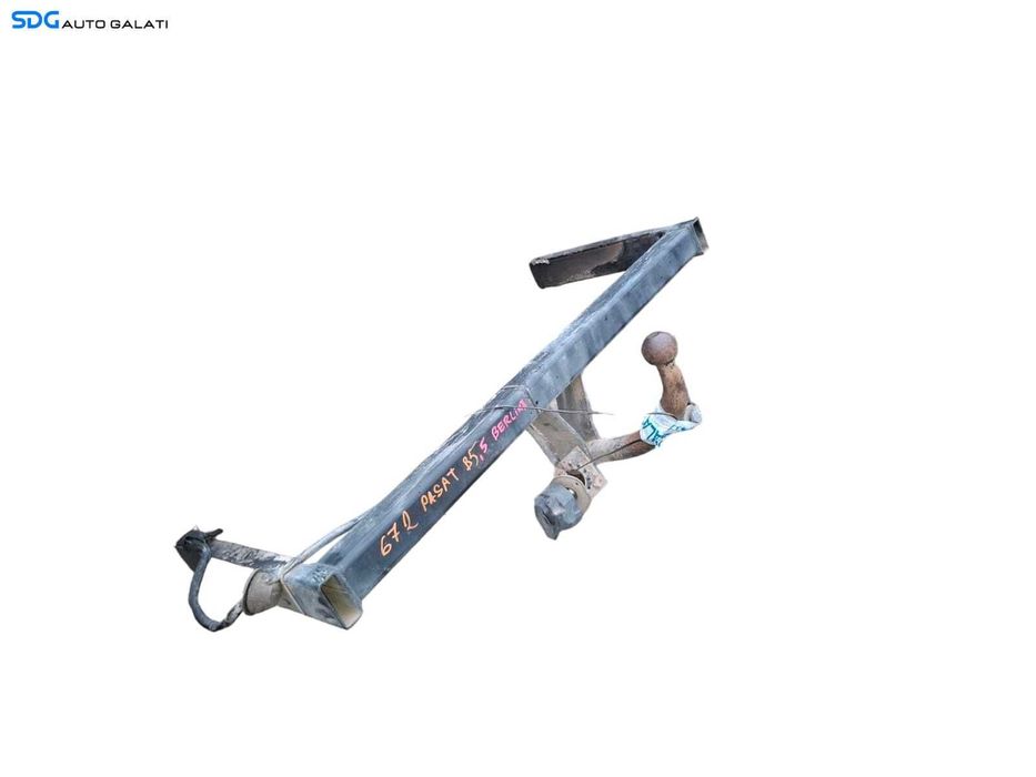 Cui Carlig Remorcare Tractare Complet cu Instalatie Electrica Volkswagen Passat B5 B5.5 Break Combi 1997 - 2005 [LC0229]