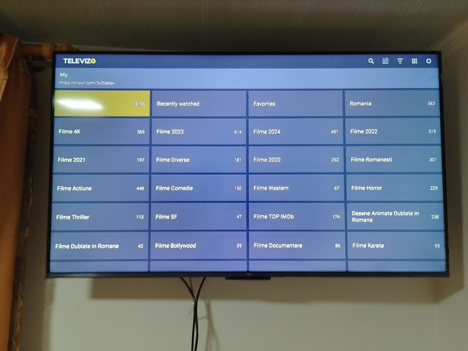 Tv box android 11.vontar x4