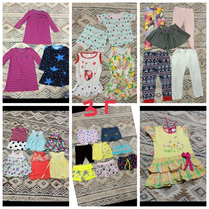 Вещи на девочку 2,3,4 года