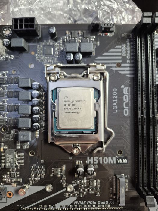 Процессор i5-11400f + мат. плата