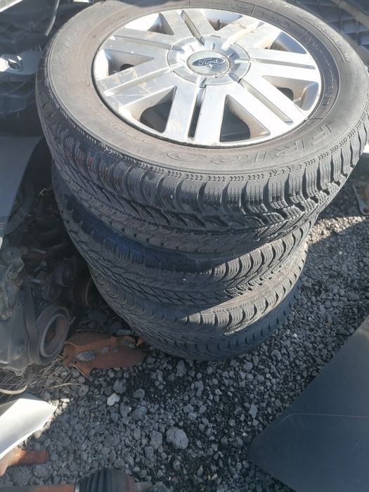 Jante aliaj 15 Ford Fiesta Fusion cauciucuri iarna 15, 195 65 R15 M+S