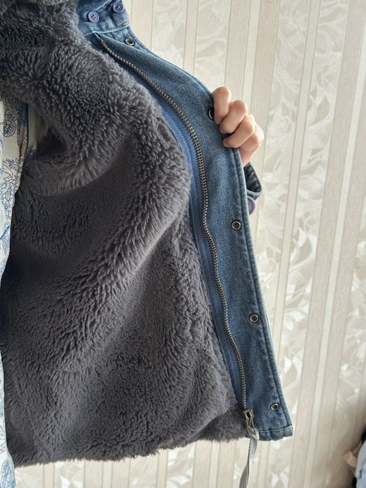 Джинсовая Куртка-парка