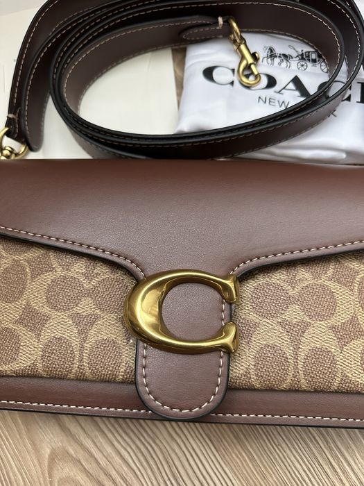 Дамска чанта Coach Tabby 26 в кафяв цвят
