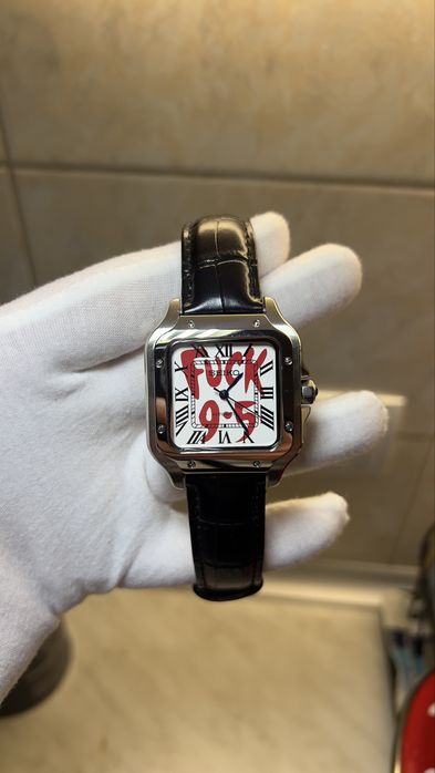 Seiko f**k 9-5 cartier mod