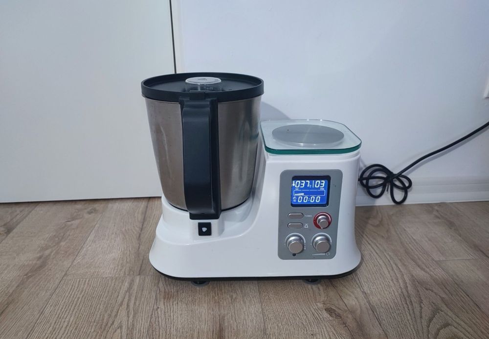 Robot de bucatarie Quigg cantar reglaj rotatie, temperatura si timp