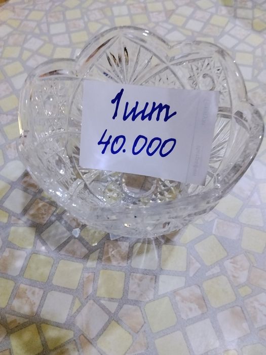 Посуда хрустальная