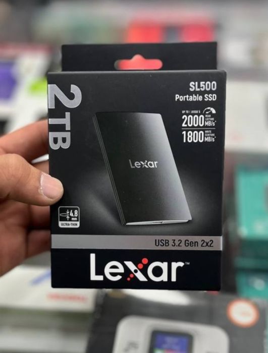 LEXAR 2 TB Объем твердотельного накопителя:
2 ТБ