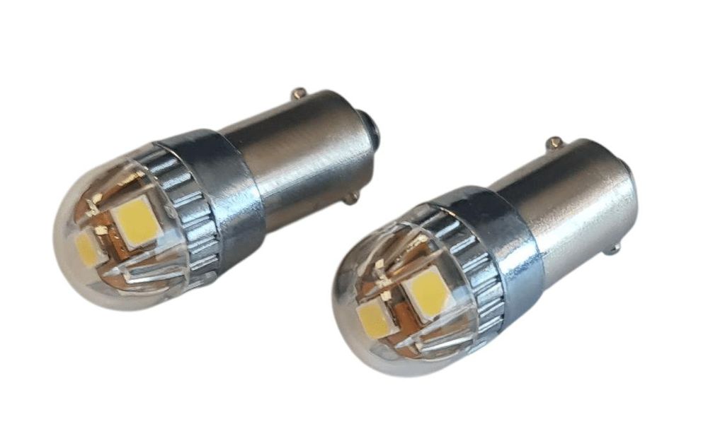 Крушки Лед 2 бр. Canbus BA9S T4W 3030SMD 6V 12/24V