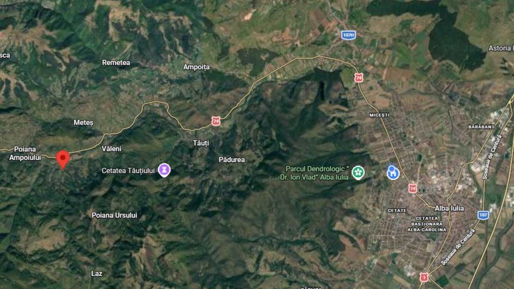 Teren vanzare INTRAVILAN, 7800 mp, Poiana Ampoiului, ZONA TURISTICA