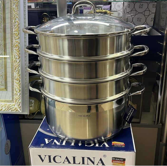 Мантоварка Vicalina новый
Трехслойное капсульное дно обеспе