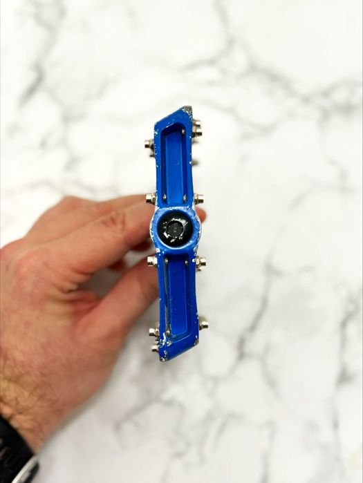 Pedale MTB Flat RFR (Cube) - Aluminiu - Pini Detașabili - Albastre