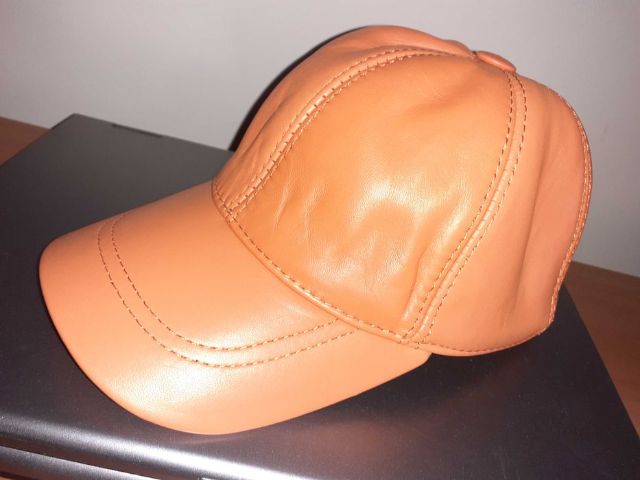 Șapcă moderna din piele naturală diferite culori