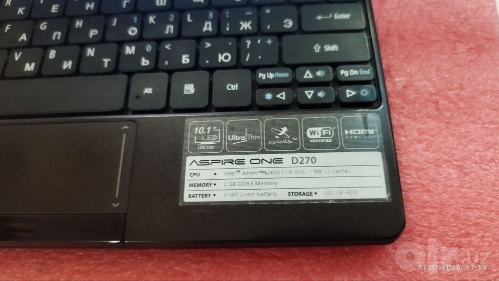 Нетбук Acer Aspire