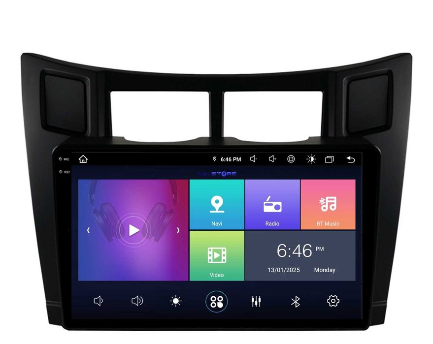 Navigatie Dedicata Toyota Yaris (2005-2011), 9Inch, WiFi, Carplay