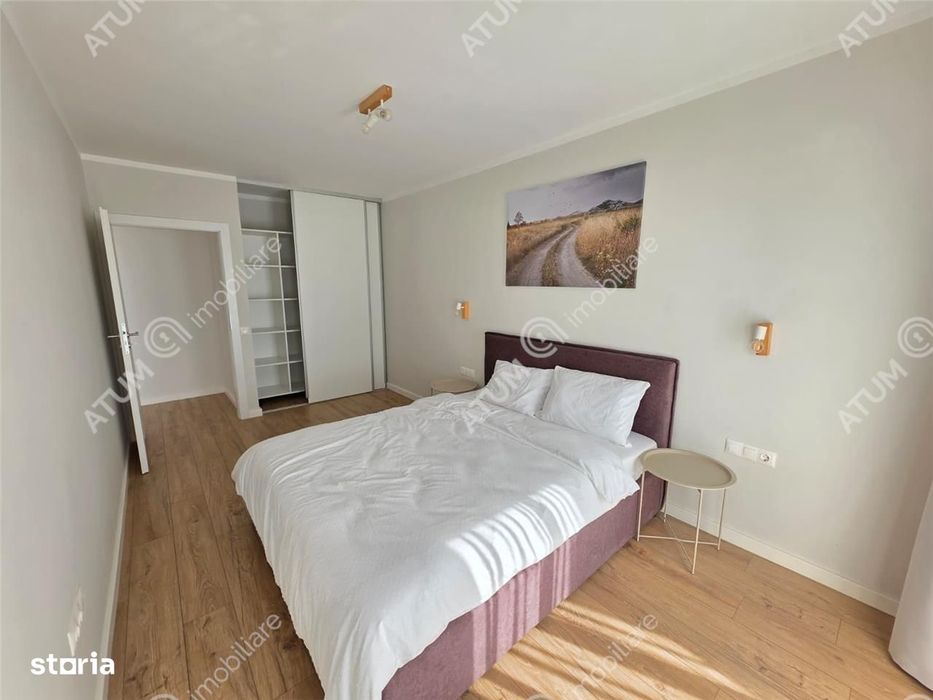 Penthouse cu 4 camere mobilat si utilat complet zonaTurnisor Sibiu