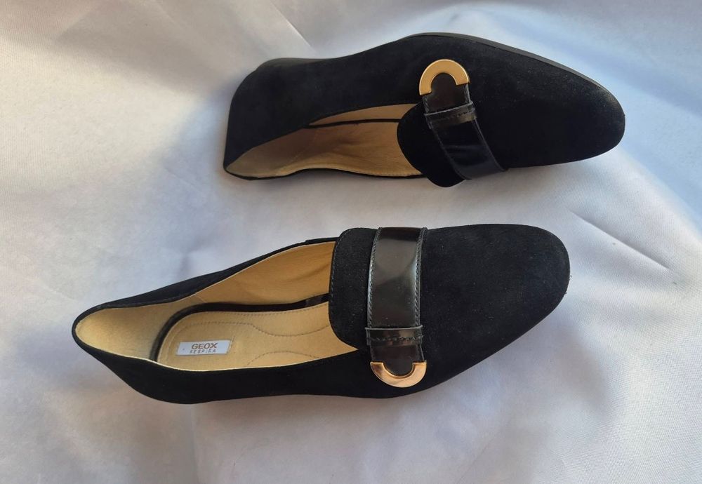 Mocasini piele Geox nr.39 ca noi