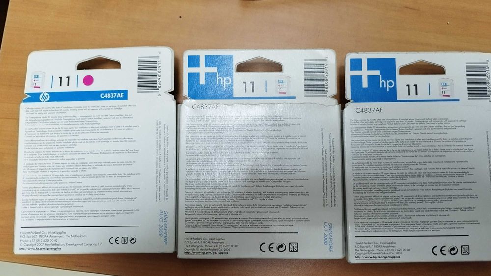 HP цветни тонер касети hp business inkjet 11 , officejet pro и др