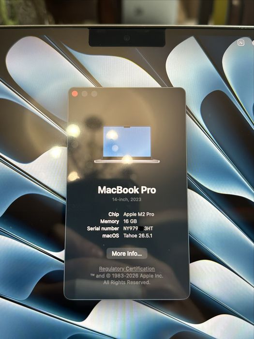 Продаю Macbook M2 Pro 14inch 16/512