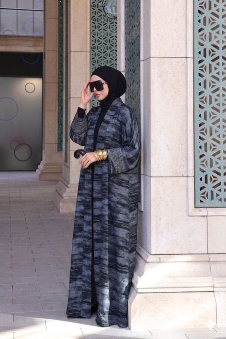 Дубай Абая с шарфом Дубай оригинал легкие