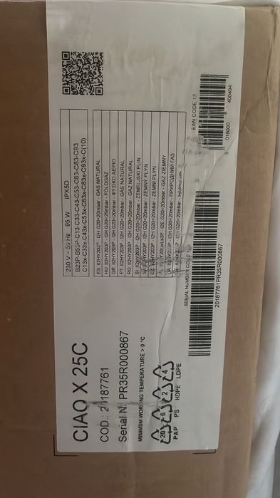 Centrala termica Beretta Ciao X25C.Noua,in cutie