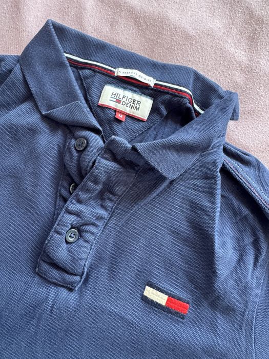 Мъжка , тъмносиня тениска T.Hilfiger