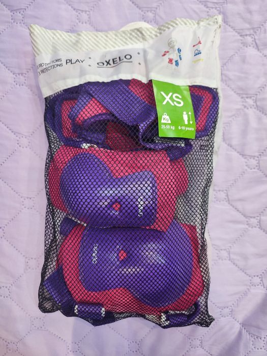 Комплект детски протектори за ролери, тротинетка, скейтборд