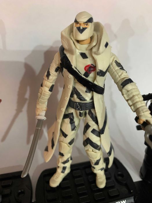 Set soldati Hasbro G I Joe Rise of Cobra StormShadow & Charbroil NOU