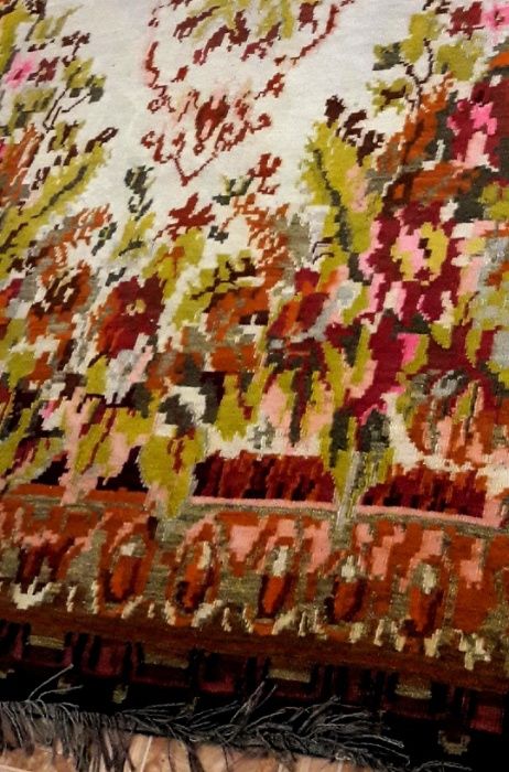 Covor Unicat  manual lăna ucrainean, lucrat manual, pentru colectionar