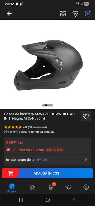 CASCA  FULL  FACE black