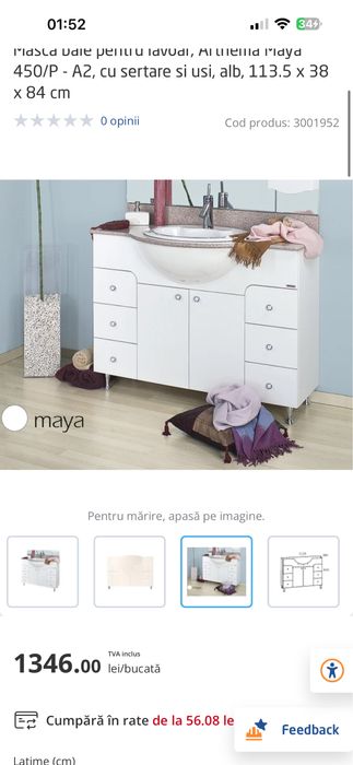 Mobilier baie complet