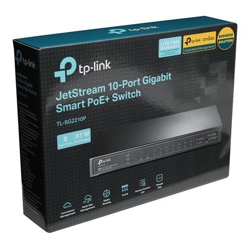 Tp-link TL-SG2210P poe+ switch   Управляемый poe свитч