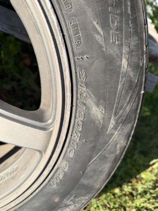 Продам диски с шинами зима-лето