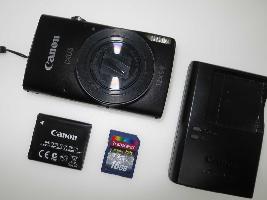 Canon IXUS 170 фотоапарат 20mp дигитална камера Колекционерско бижу